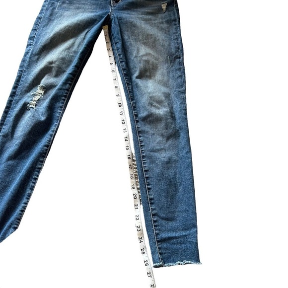 KUT From The Kloth Jeans Womens 2 Connie High Waist Ankle Distressed Casual - Picture 10 of 13